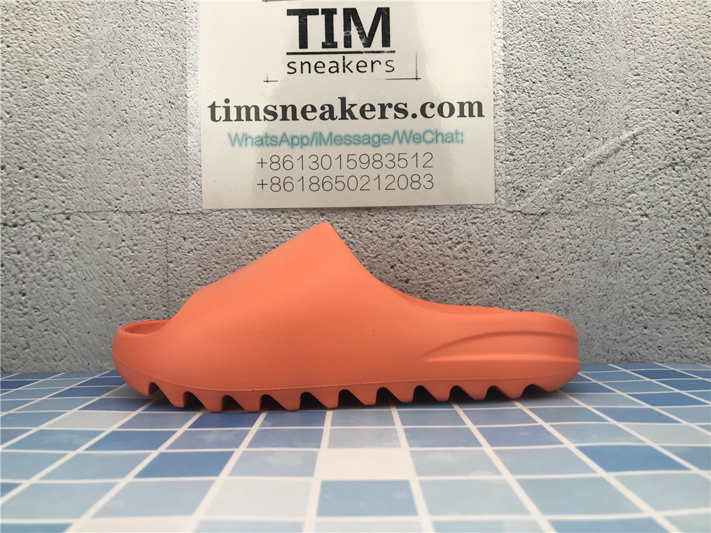 Free Shipping Yeezy Slide Adults Orange GZ0953